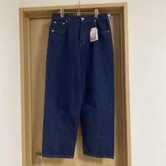 mysa closet田中里奈　ルーズデニムパンツ　濃紺　LL