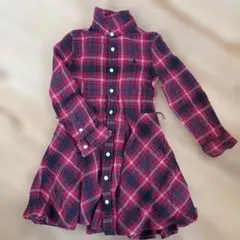 ラルフ・ローレン チェック柄ワンピース