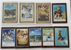 京アニ 歴代ポスターカードコレクション 歴ポカ レア、ノーマルセット