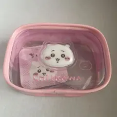 新品 ちいかわ ぷっくりクリアミニポーチ　ちいかわ