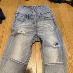 GYDA フロントZIPスキニーデニムのサムネイル