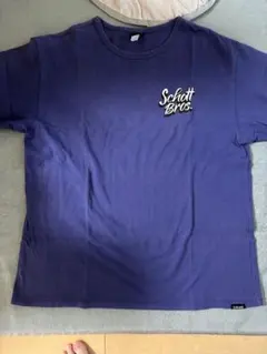 Schott Bros. Tシャツ パープル Lサイズのサムネイル