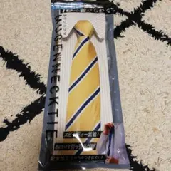新品未使用MUGEN NECKTIE 黄色と青のストライプ