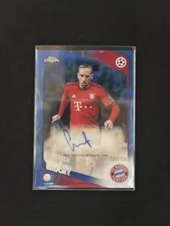 Franck Ribéry Topps Chrome 直筆サインカード /150