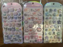 サンリオコットンパフィシール 3シート