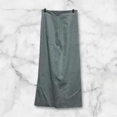 フレイ アイディー【0】サイドスリットスウェードスカート オフィス ミント