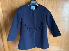 HUG ME ネイビーコート 130サイズ