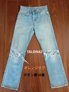 LEVI'S リーバイス 517 オレンジタブ ボタン裏10番 TALON42