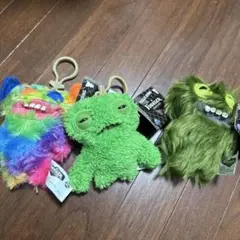 【未使用】Fuggler マルチカラー ぬいぐるみ　3体セット