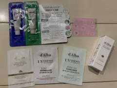 ダルバ d'Alba 日焼け止め トーンアップ 化粧水　サンプルセット