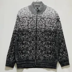 新品❗VIOLA❗ジャガード❗フルZipセーター❗