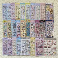 【正規品】ボンボンドロップシール等 30枚 まとめ売り ディズニー サンリオ