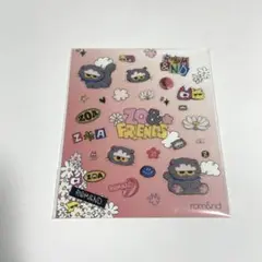 ロムアンド　ステッカー zo&friends
