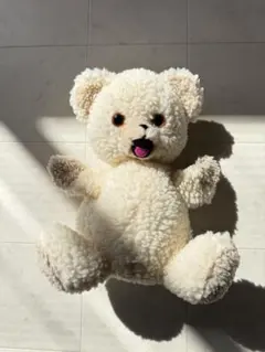 Snuggle・ファーファ・ぬいぐるみ クリーム色
