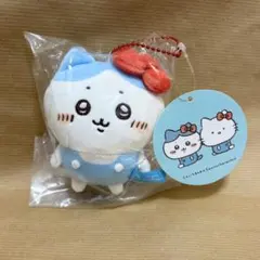 【タグ付き・新品・未開封】ちいかわ×サンリオ マスコット ハチワレ×ハローキティ