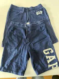 GAP ネイビー ショートパンツ バックポケット付き