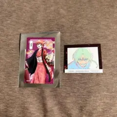 銀魂　吉原大炎上　2週目特典　原画ステッカー　神威　マルイ　イラストシート　神楽