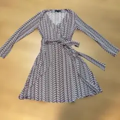 BANANA REPUBLIC ラップワンピース 長袖