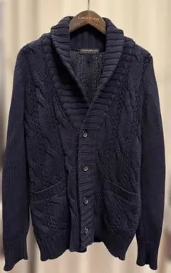【美品】トゥモローランド tricot ショールカラーニット カーディガンM