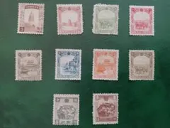 昔の切手コレクション ３枚セット 昔の切手コレクション 3枚セット