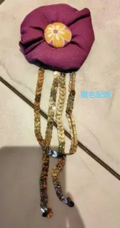 和柄　花　髪飾り　パッチンピン