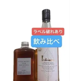イチローズモルトホワイトラベル 1 本 ニッカ フロムザバレル 1本
