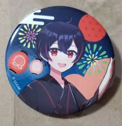 カラフルピーチ ゆあんくん 真夏の桃祭り 缶バッジ