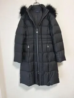 NEWYORKER ニューヨーカー ダウンコート 11AR ラクーンファー付き