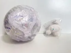 新品 サンリオ カプセルステッキ ふわふわフロッキードール シナモロール セット