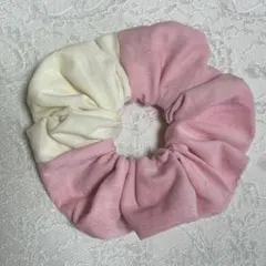 シュシュ　ハンドメイド♡大きめ　秋冬 コーデュロイ