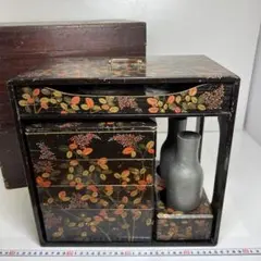 時代 蒔絵 野弁当 時代 木箱付 東キ8-0421☆2Fトコオ 2026年最新】野弁当 蒔絵の人気アイテム - メルカリ