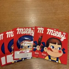 ペコちゃん ポコちゃんミルキー 紙袋 5枚セット