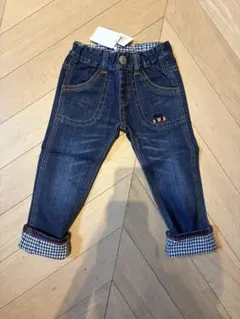 DOUBLE B デニムパンツ 100cm 新品タグ付きのサムネイル