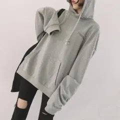 売れてます！定番♡バックロゴパーカー◯ゆったりフーディー◯94