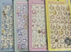 ちいかわ　ボンボンドロップシール　4枚セット