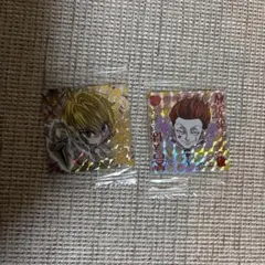 HUNTER×HUNTER ウエハースシール　クラピカ　ヒソカ　2枚セット