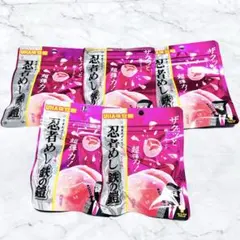 忍者めし 鉄の鎧 ピーチ 5袋セット まとめ売り 桃のサムネイル