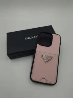 PRADA iPhone13.14.15ケース ピンク | Mercari