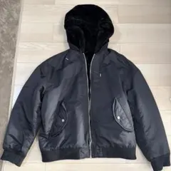 ZARA ボンバージャケット ブラック XL