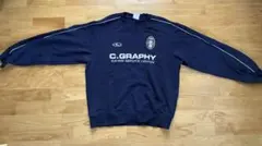 Code:graphy ネイビー トレーナー Lサイズ