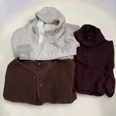 6/5まで 値下げ❗️ UNIQLO 3点セット まとめ売り
