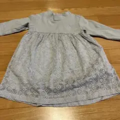 little s.t. by s.t.clos 水色　ワンピース 100cm