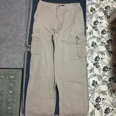 BUGLE BOY カーゴパンツ 34x32 ベージュ　グレーのサムネイル