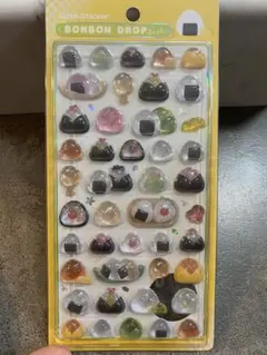 正規品　和柄　おにぎり　ボンボンドロップシール　BONBON DROP