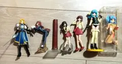 美少女アニメキャラクターフィギュアセット 6体