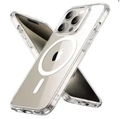 ESR iPhone 15 Pro ケース ワイヤレス充電対応 耐衝撃 クリア