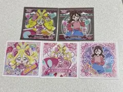 アイドルプリキュア　シール　5枚セット