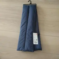 新品　タグ付き　ユニクロ ヒートテックライニングパデッドマフラー 　紺色