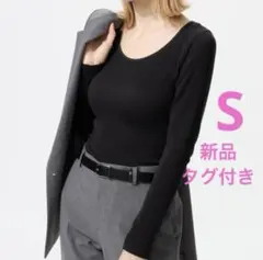 2026年最新】UNIQLOヒートテックブラUネックTの人気アイテム - メルカリ