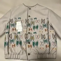 美品⭐︎ミナペルホネン　sky flower 中綿ジャケット　コート　140